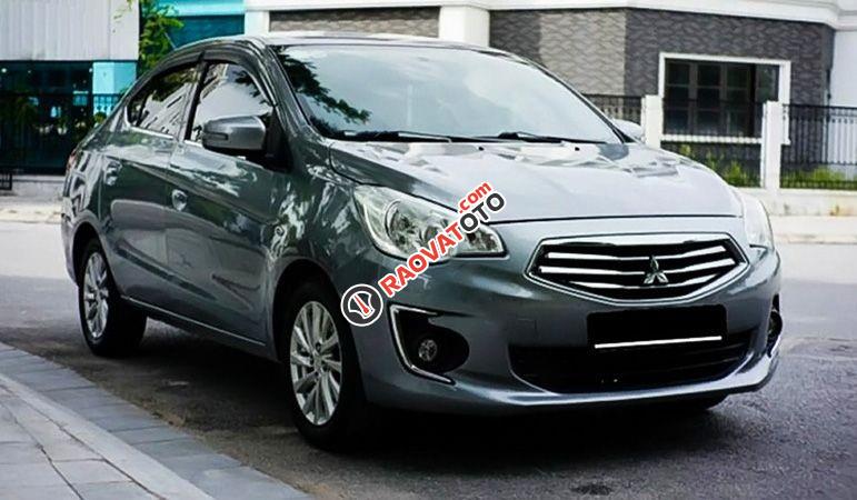 Bán xe Mitsubishi Attrage 1.2 CVT năm sản xuất 2017, màu xám -4