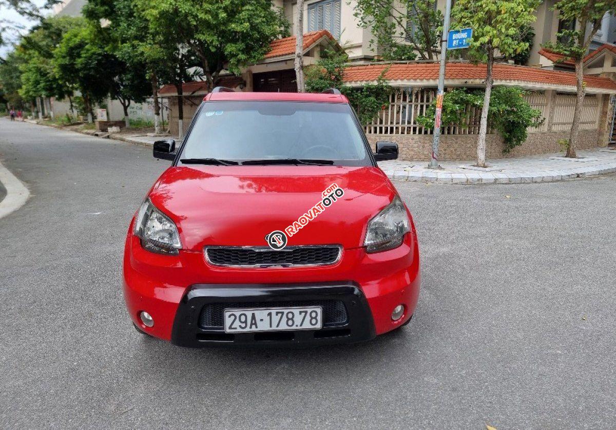 Cần bán lại xe Kia Soul 1.6 AT đời 2010, màu đỏ, nhập khẩu còn mới, 368tr-4