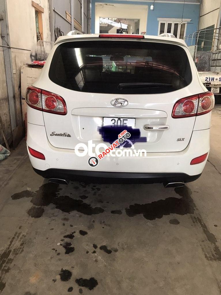 Cần bán lại xe Hyundai Santa Fe SLX đời 2010, màu trắng, nhập khẩu xe gia đình-4