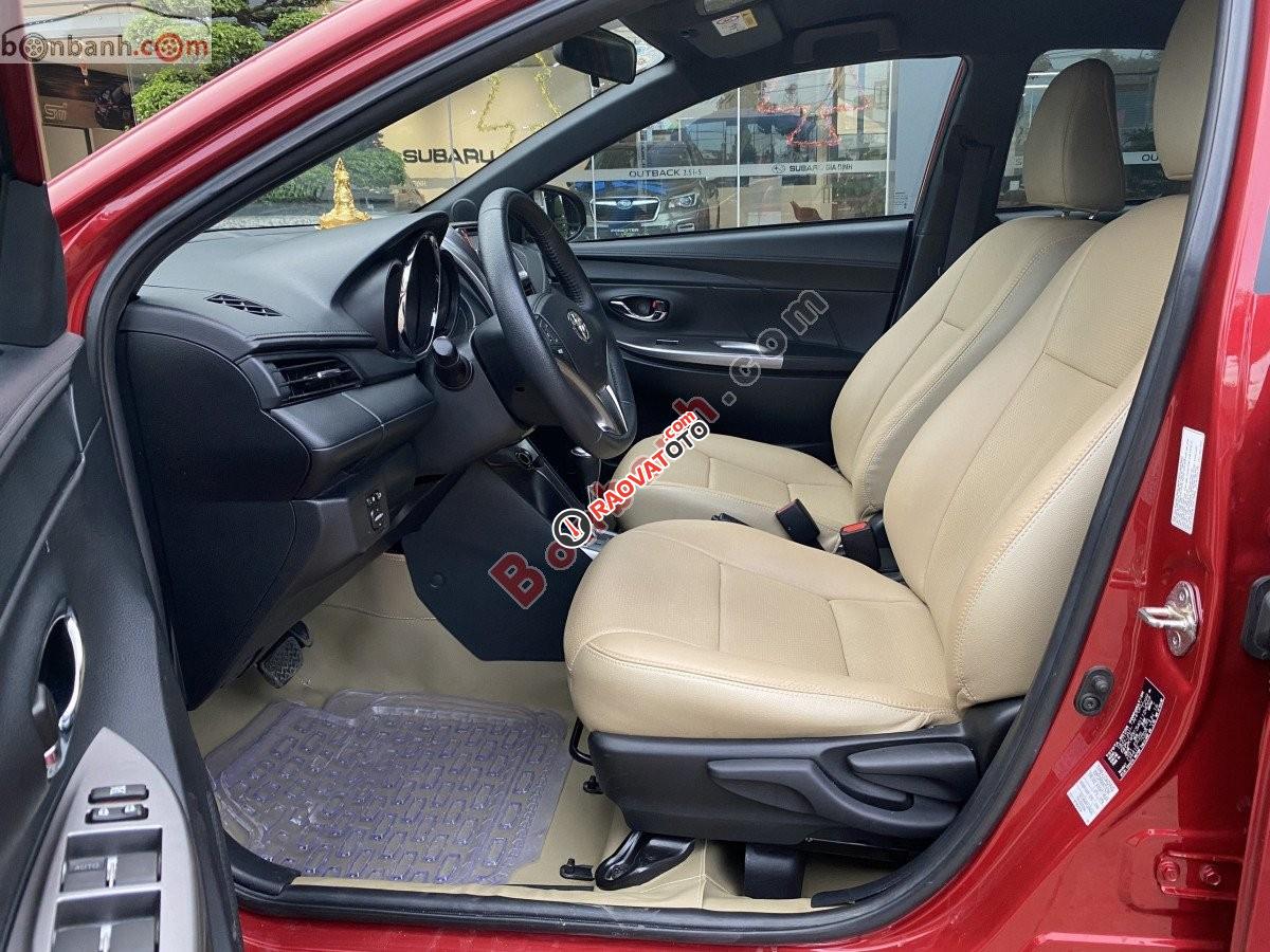 Bán Toyota Yaris 1.3G 2016, màu đỏ, 525tr-4