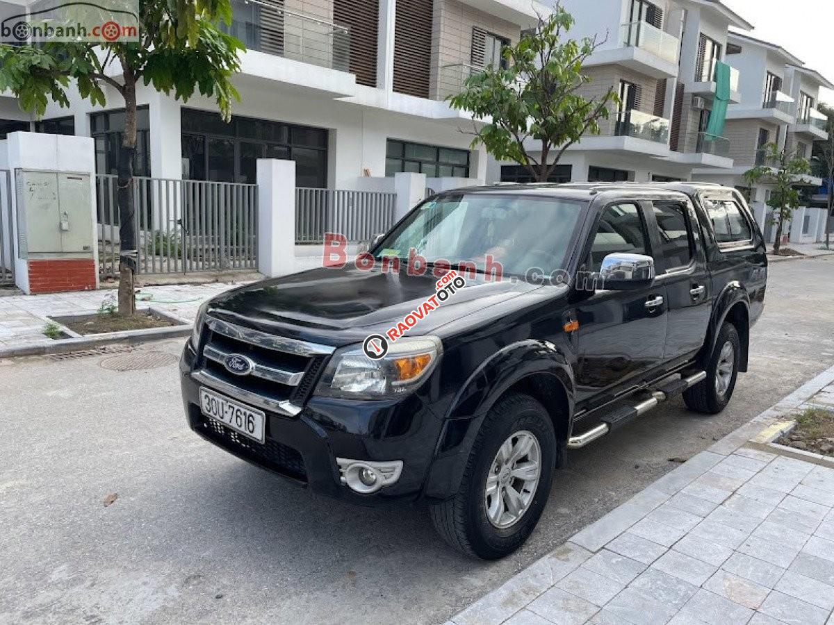 Bán Ford Ranger XLT sản xuất 2009, màu đen, nhập khẩu-0