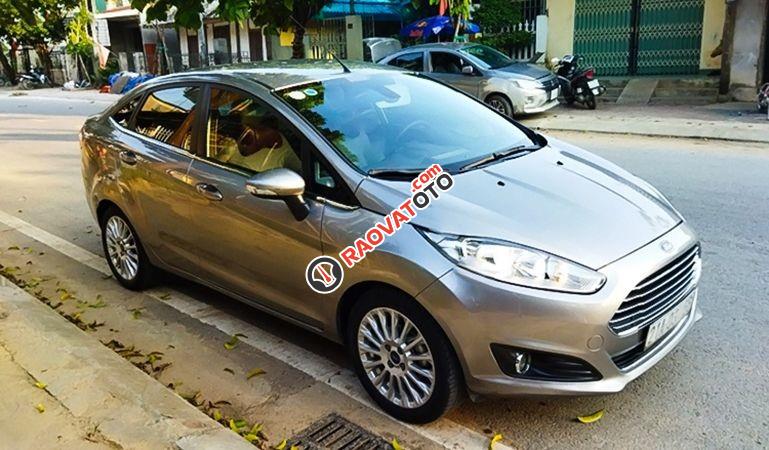 Bán ô tô Ford Fiesta 1.5 Titanium đời 2016, màu xám còn mới-0