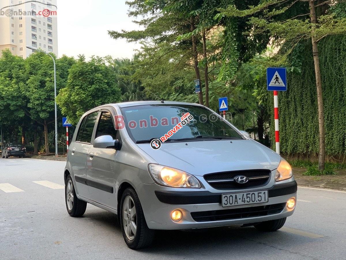 Bán Hyundai Getz 1.4 AT năm 2009, màu bạc, nhập khẩu giá cạnh tranh-7