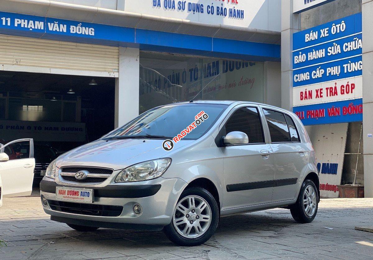 Bán ô tô Hyundai Getz 1.4 AT đời 2008, màu bạc, xe nhập-4