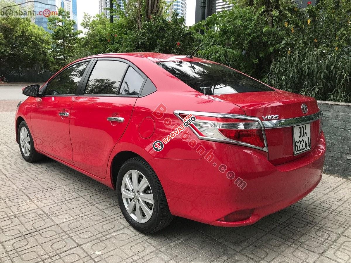 Cần bán lại xe Toyota Vios 1.5G sản xuất 2014, màu đỏ-3