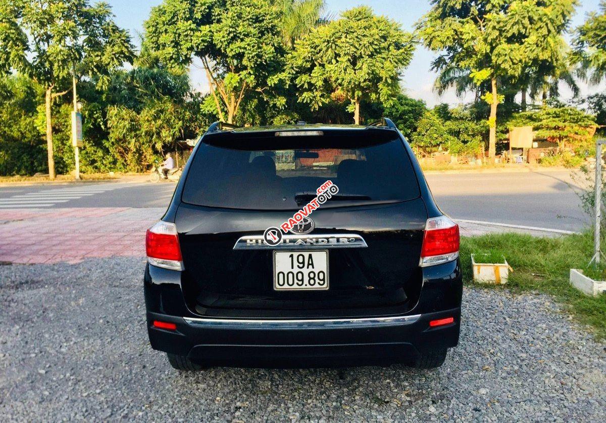 Bán ô tô Toyota Highlander SE sản xuất năm 2011, màu đen, nhập khẩu nguyên chiếc -1