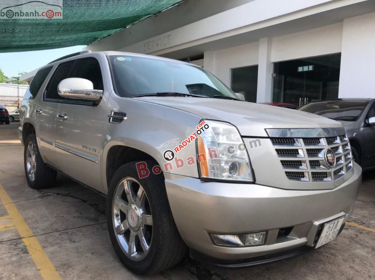 Cần bán lại xe Cadillac Escalade năm sản xuất 2007, màu bạc, xe nhập-8