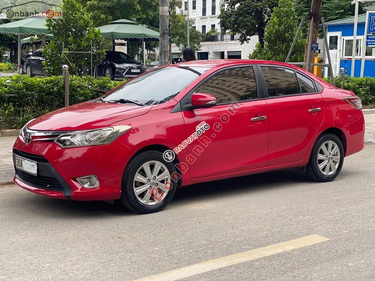 Cần bán Toyota Vios 1.5G sản xuất 2014, màu đỏ, giá tốt-4