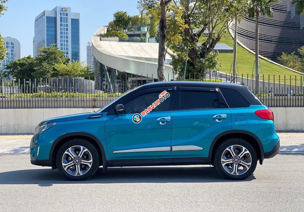 Bán xe Suzuki Vitara 1.6AT đời 2016, màu xanh lam, xe nhập-4