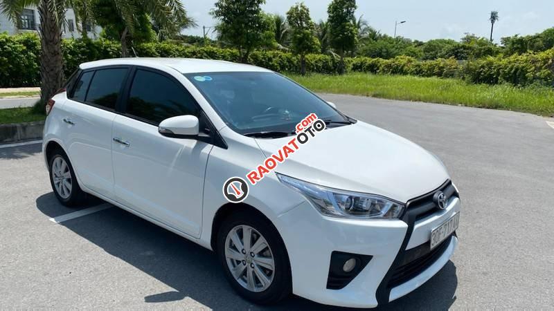 Cần bán Toyota Yaris 1.3G đời 2016, màu trắng, nhập khẩu chính chủ, 475tr-6