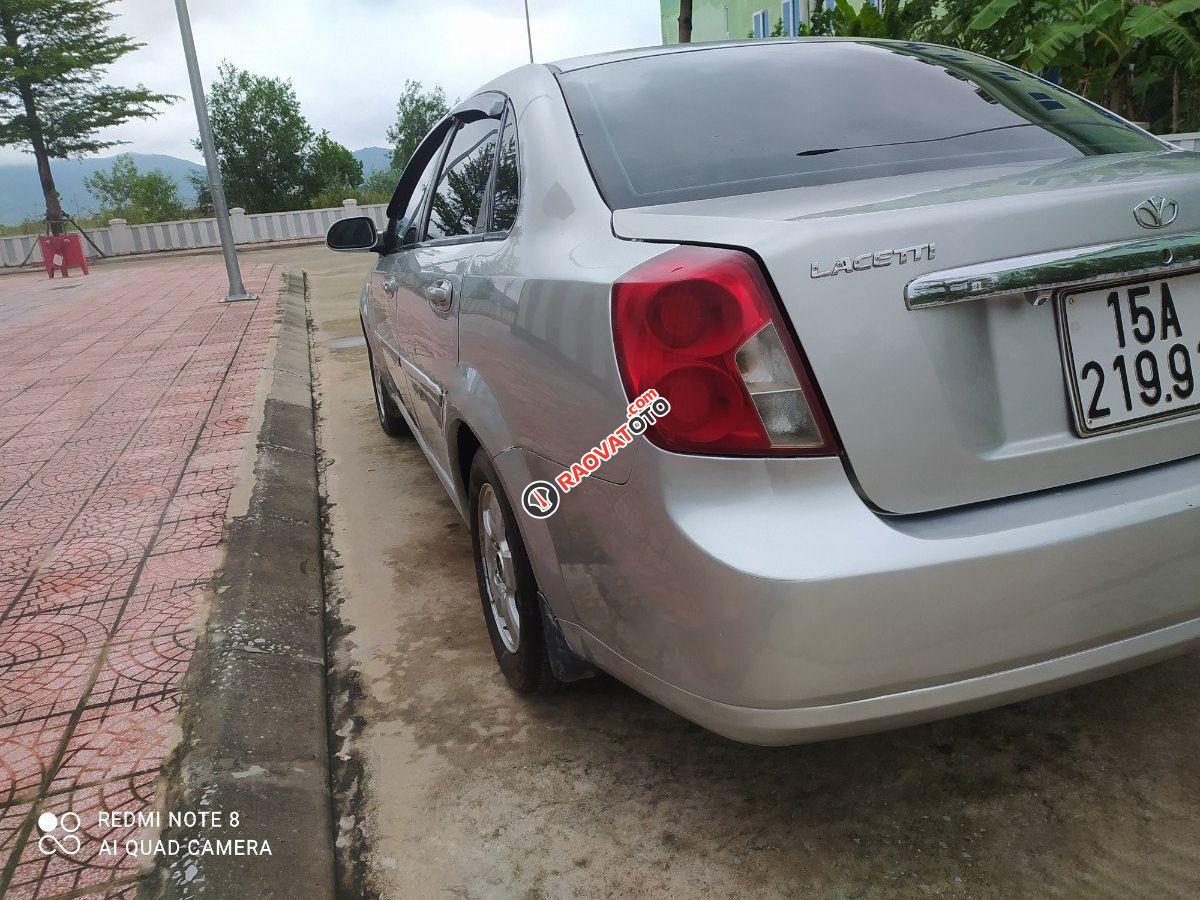 Cần bán gấp Daewoo Lacetti EX sản xuất 2008, màu bạc, giá tốt-5