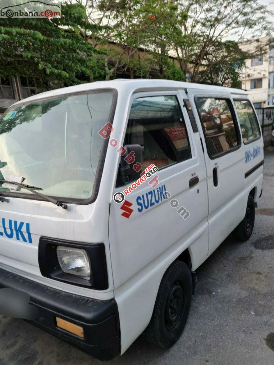 Bán Suzuki Super Carry Van đời 2001, màu trắng xe gia đình-5