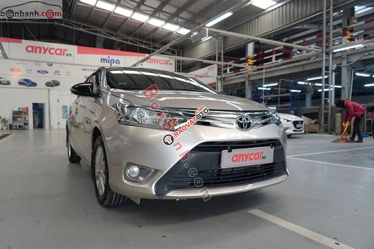 Bán Toyota Vios E 1.5MT sản xuất 2016, màu bạc-2