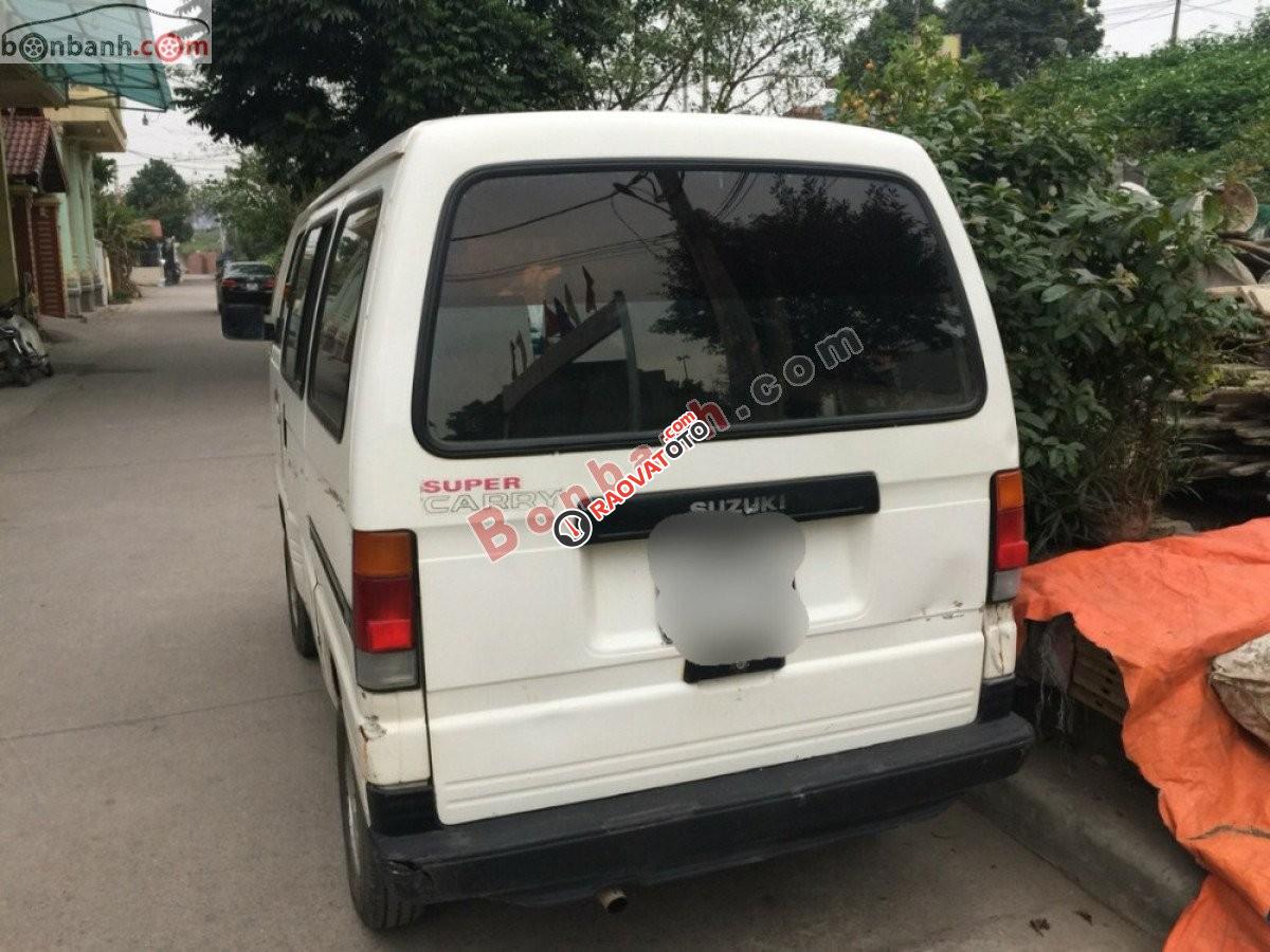 Bán Suzuki Super Carry Van đời 2001, màu trắng xe gia đình-4