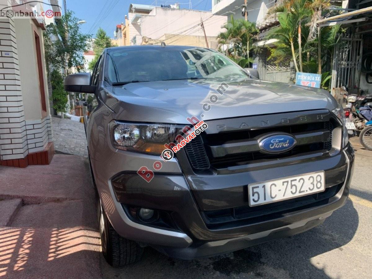 Bán Ford Ranger XLS 2.2L 4x2 MT sản xuất 2016, màu xám, nhập khẩu nguyên chiếc, giá chỉ 455 triệu-7