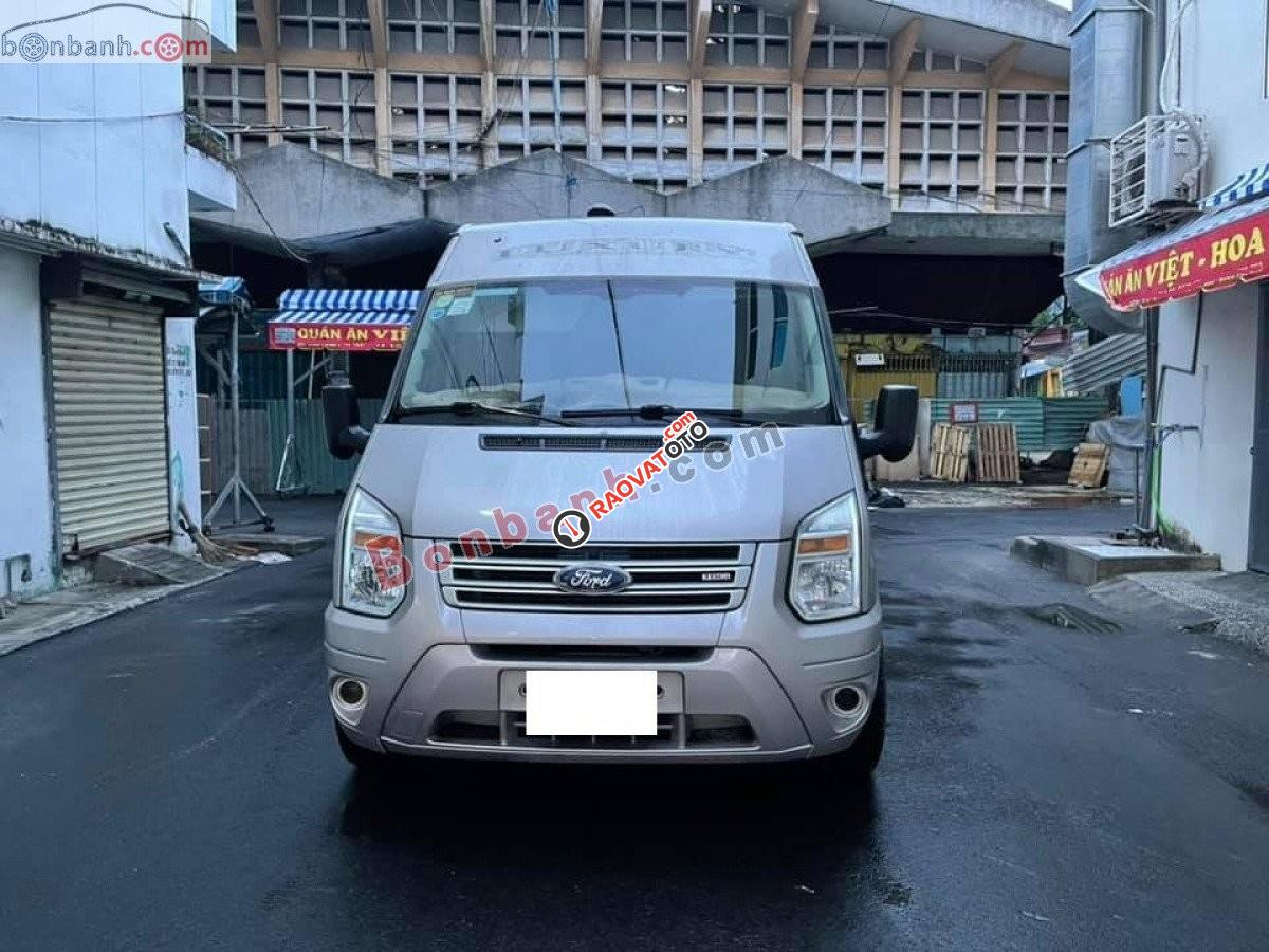 Bán Ford Transit Luxury 2016, màu xám, 326 triệu-0