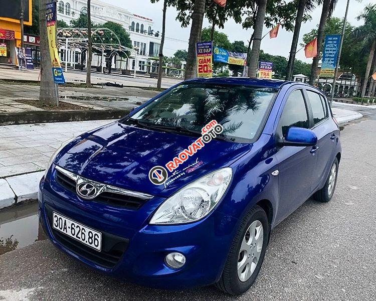 Cần bán gấp Hyundai i20 1.4AT sản xuất 2010, màu xanh lam, nhập khẩu -0