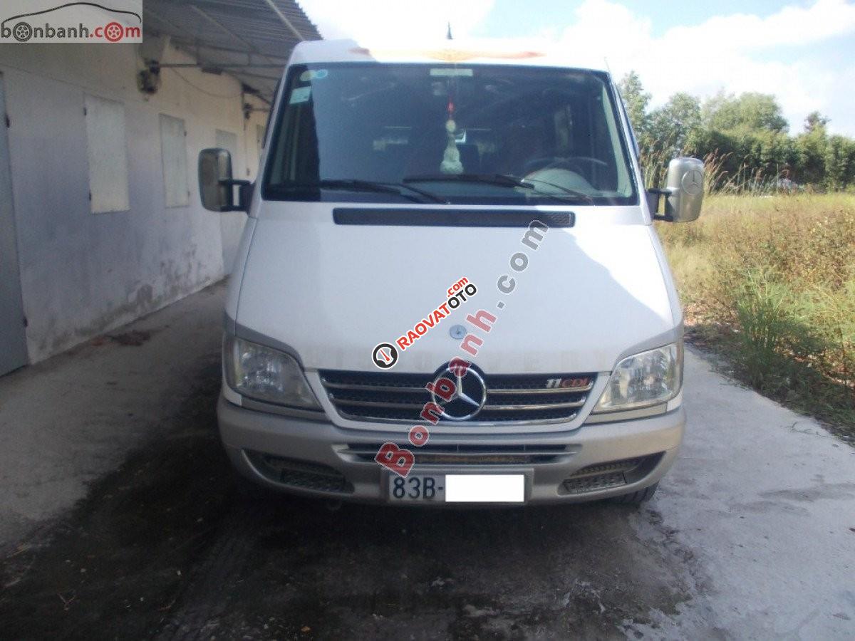 Bán Mercedes Sprinter 311 năm sản xuất 2005, màu trắng giá cạnh tranh-0