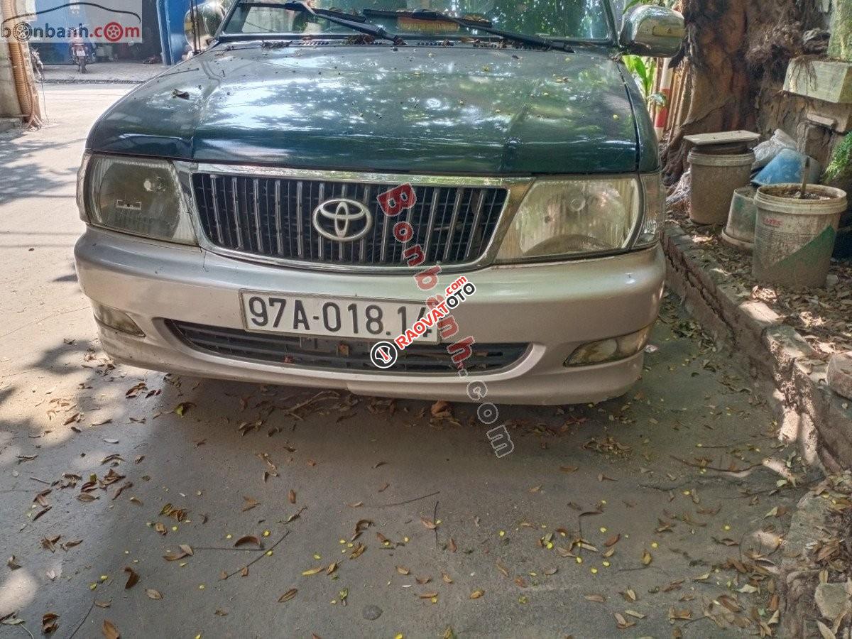 Cần bán lại xe Toyota Zace GL đời 2000, màu xanh lam -7