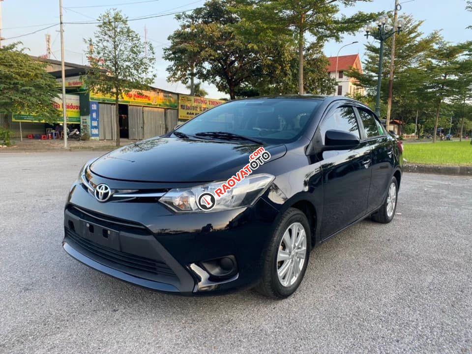 Bán Toyota Vios J 2015, màu đen-2