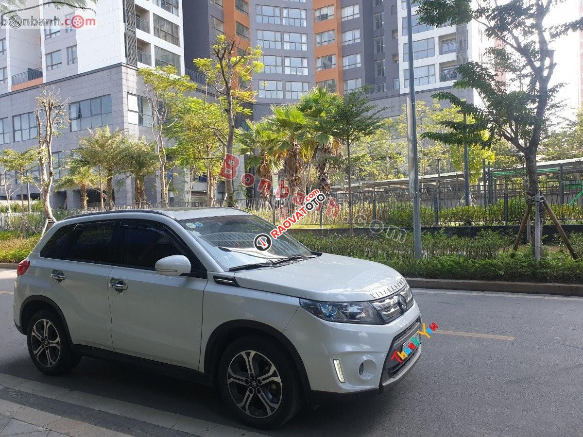 Bán Suzuki Vitara 1.6 AT 2016, màu trắng, xe nhập, giá tốt-5