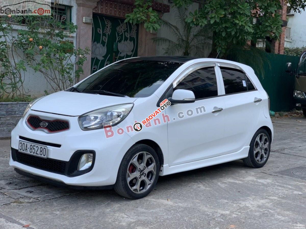 Bán Kia Morning AT đời 2013, màu trắng, nhập khẩu xe gia đình-1