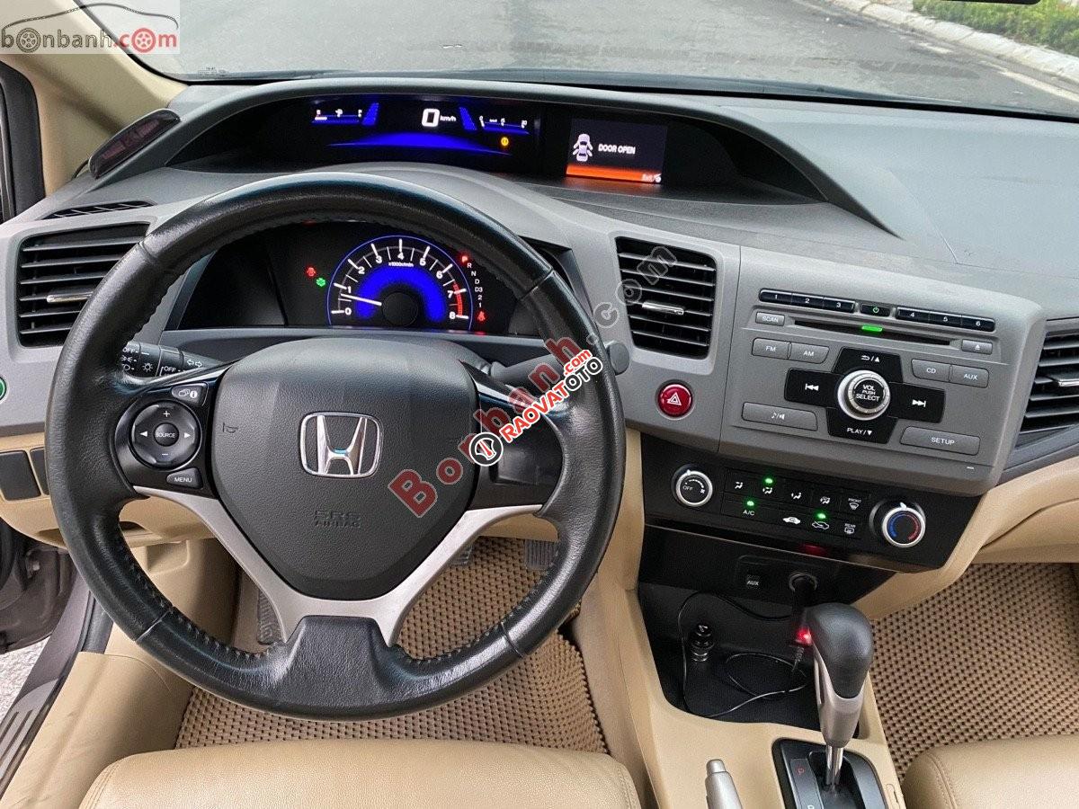 Xe Honda Civic 1.8AT sản xuất 2014, màu xám -5