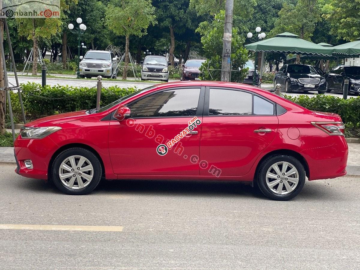 Cần bán Toyota Vios 1.5G sản xuất 2014, màu đỏ, giá tốt-0