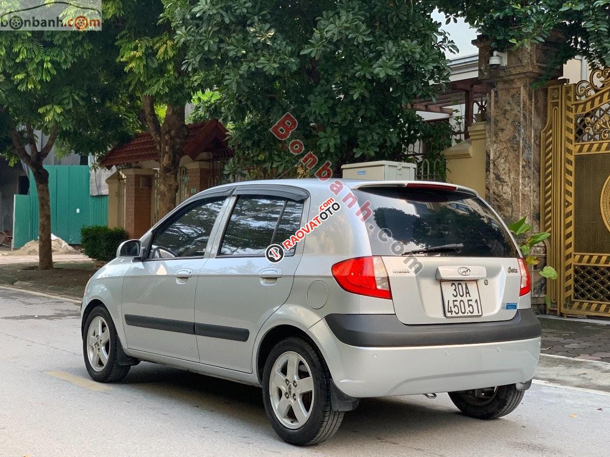 Bán Hyundai Getz 1.4 AT năm 2009, màu bạc, nhập khẩu giá cạnh tranh-4