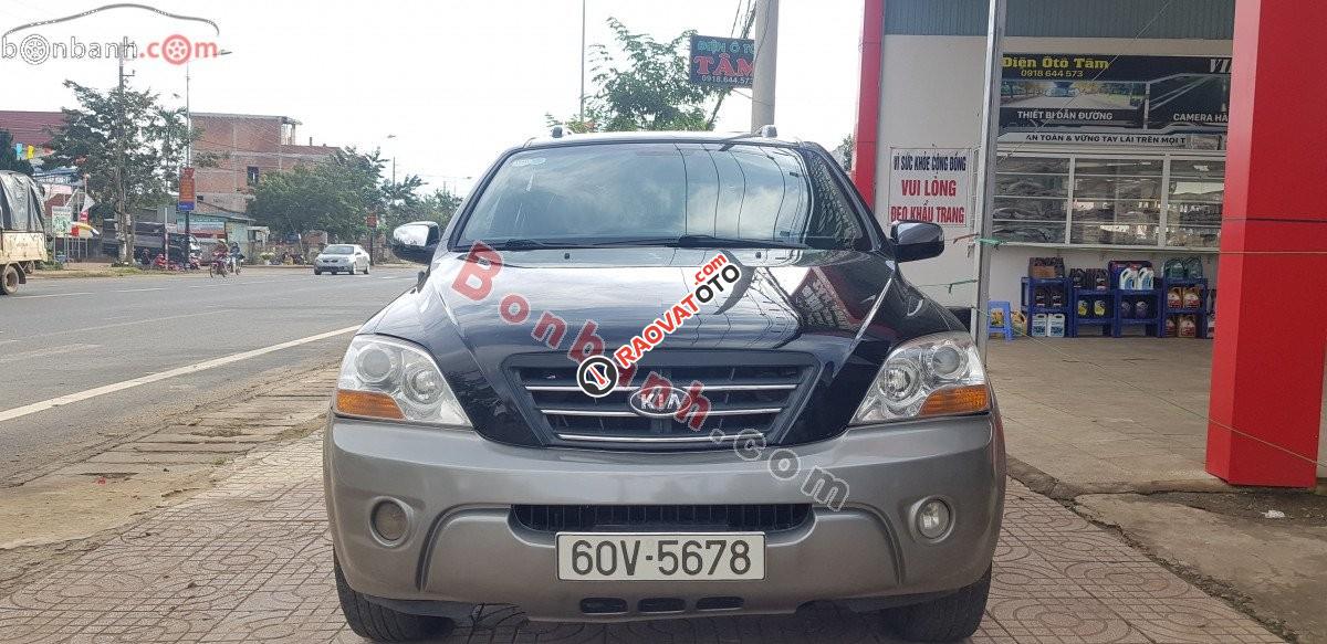 Cần bán gấp Kia Sorento sản xuất năm 2008, màu đen, xe nhập còn mới giá cạnh tranh-0