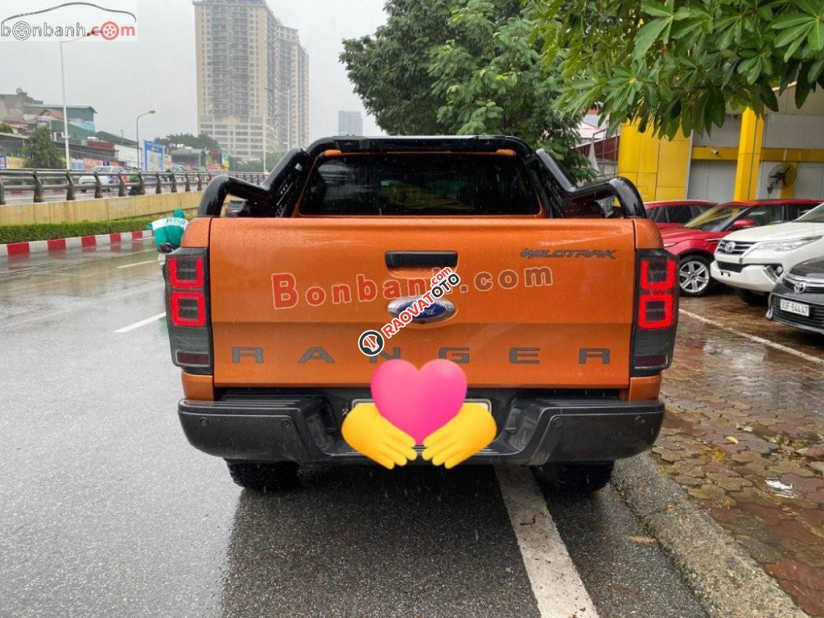 Bán Ford Ranger Wildtrak 2.2L 4x2 AT đời 2017, màu nâu, nhập khẩu  -1