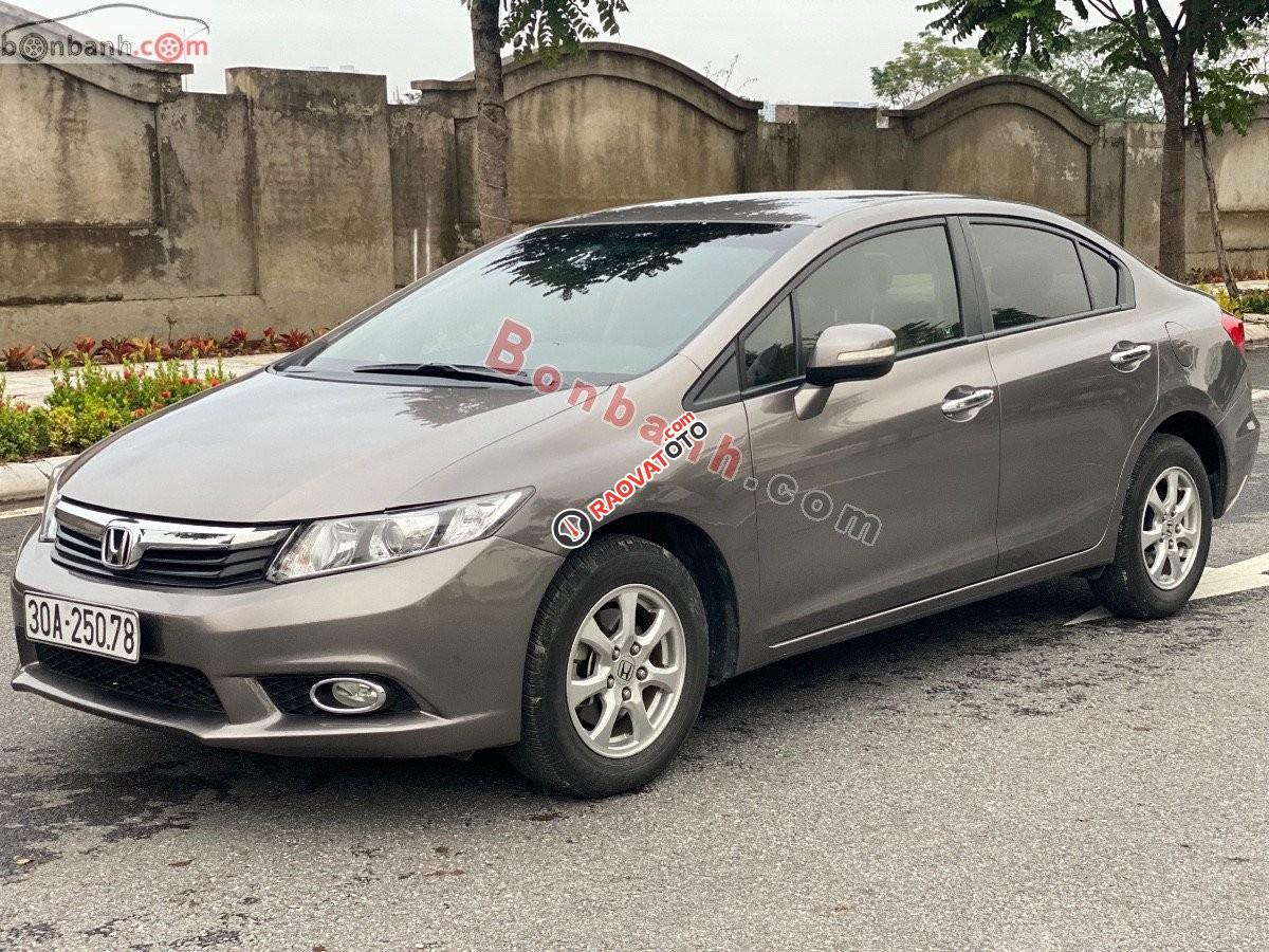 Xe Honda Civic 1.8AT sản xuất 2014, màu xám -2