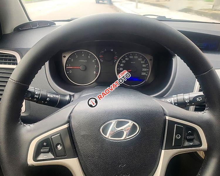 Cần bán gấp Hyundai i20 1.4AT sản xuất 2010, màu xanh lam, nhập khẩu -4