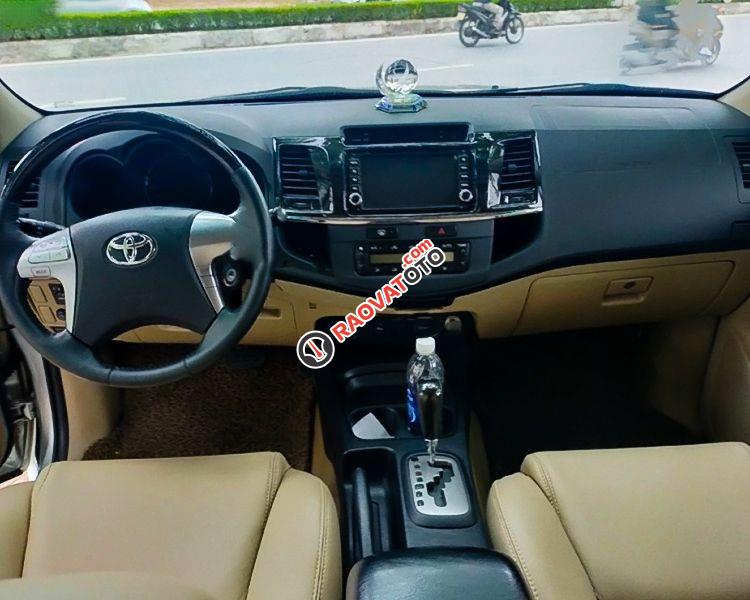 Bán Toyota Fortuner 2.7V 4x2 AT sản xuất 2014, màu bạc, giá cạnh tranh-5