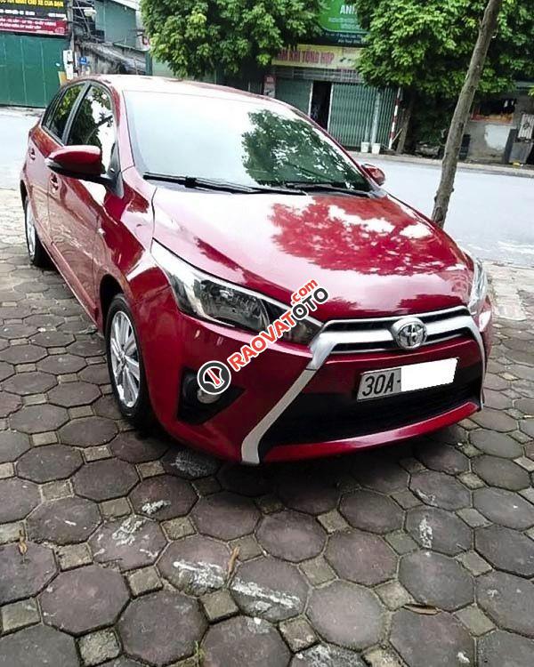 Bán Toyota Yaris 1.3E năm sản xuất 2014, màu đỏ, nhập khẩu nguyên chiếc còn mới, giá tốt-6
