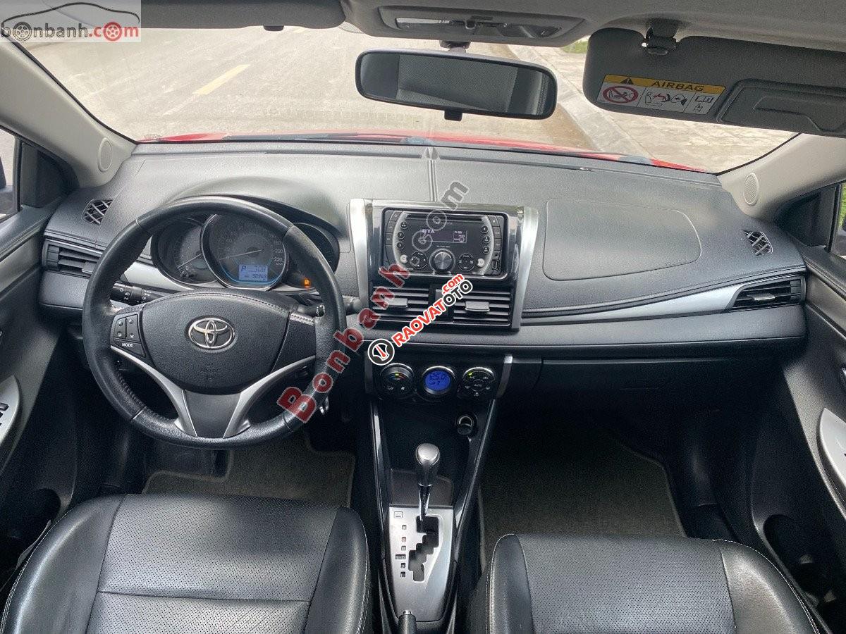 Cần bán Toyota Vios 1.5G sản xuất 2014, màu đỏ, giá tốt-8