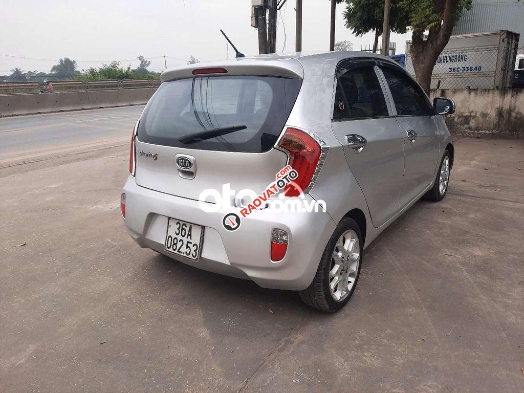 Cần bán lại xe Kia Picanto S đời 2013, màu bạc số sàn-1