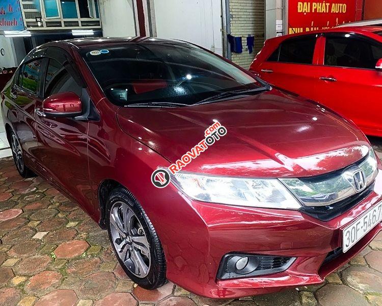 Cần bán gấp Honda City CVT 2016, màu đỏ còn mới-0