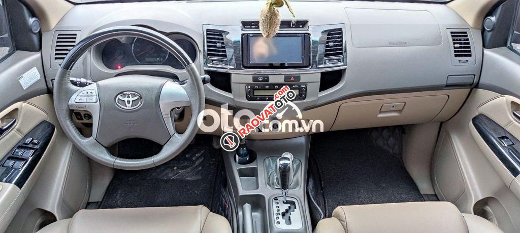Bán Toyota Fortuner 2.7 V năm 2015, màu đen-2