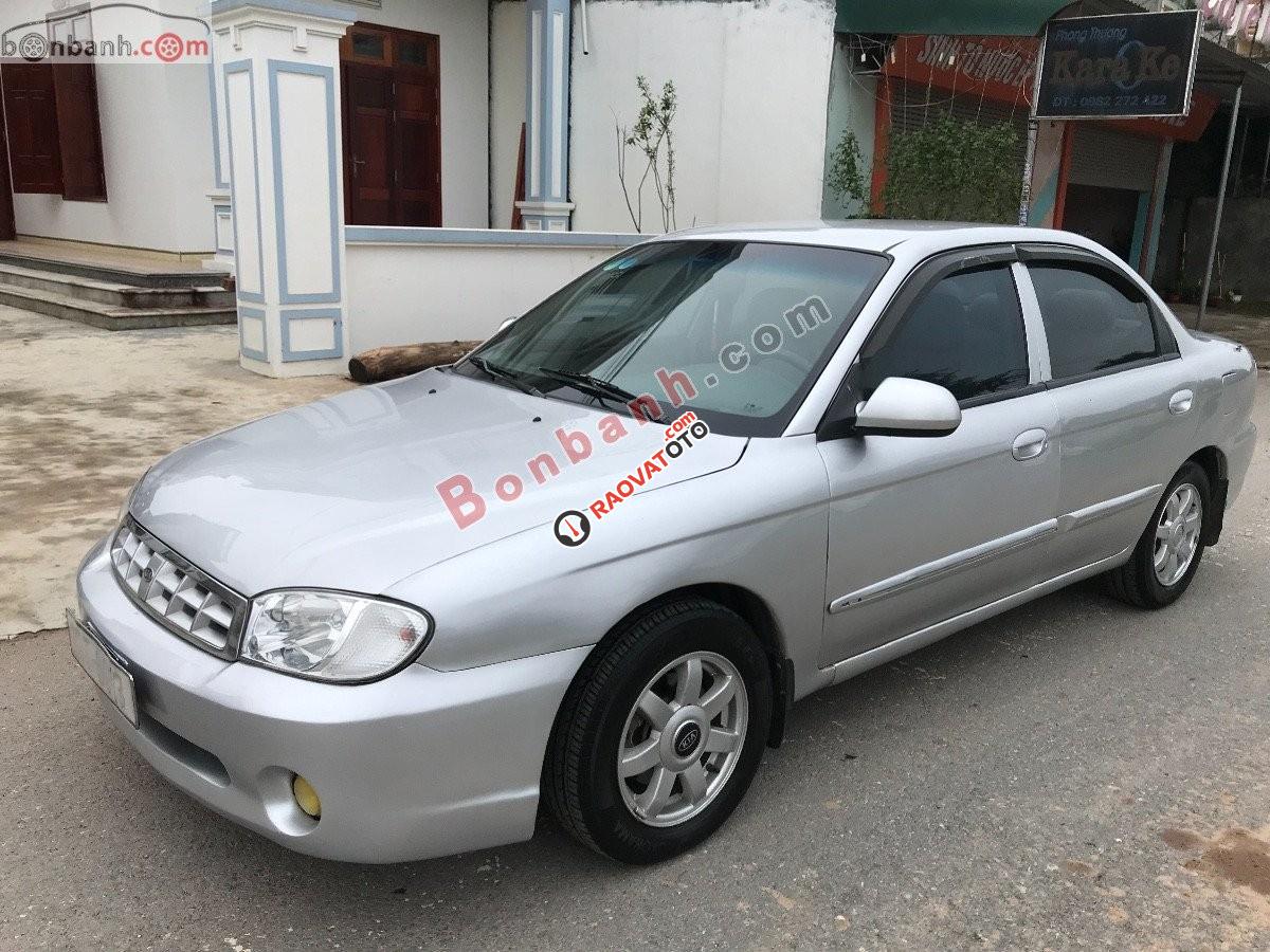 Cần bán Kia Spectra MT năm sản xuất 2003, màu bạc xe gia đình-9