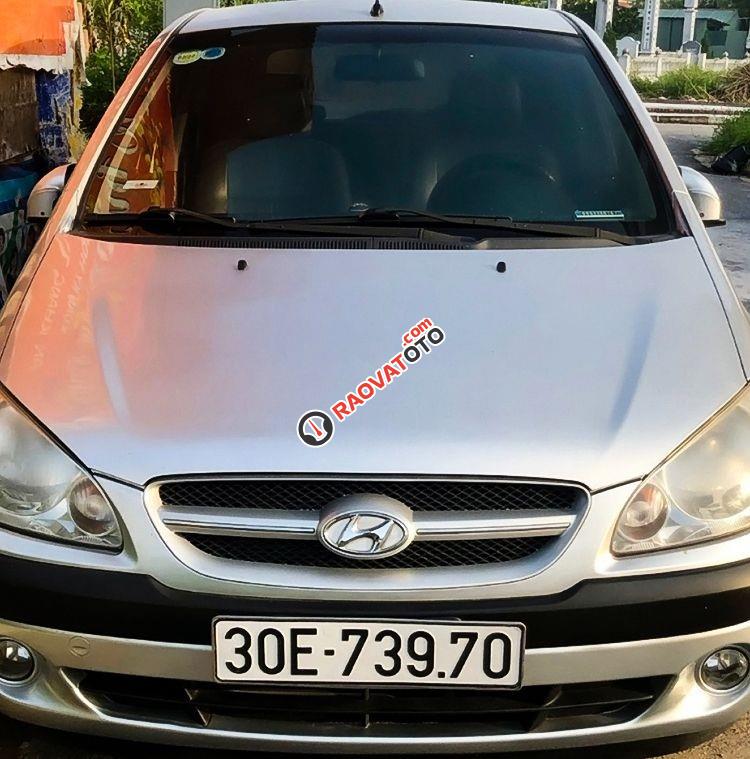 Bán Hyundai Getz 1.4 AT sản xuất năm 2008, màu bạc, xe nhập  -3