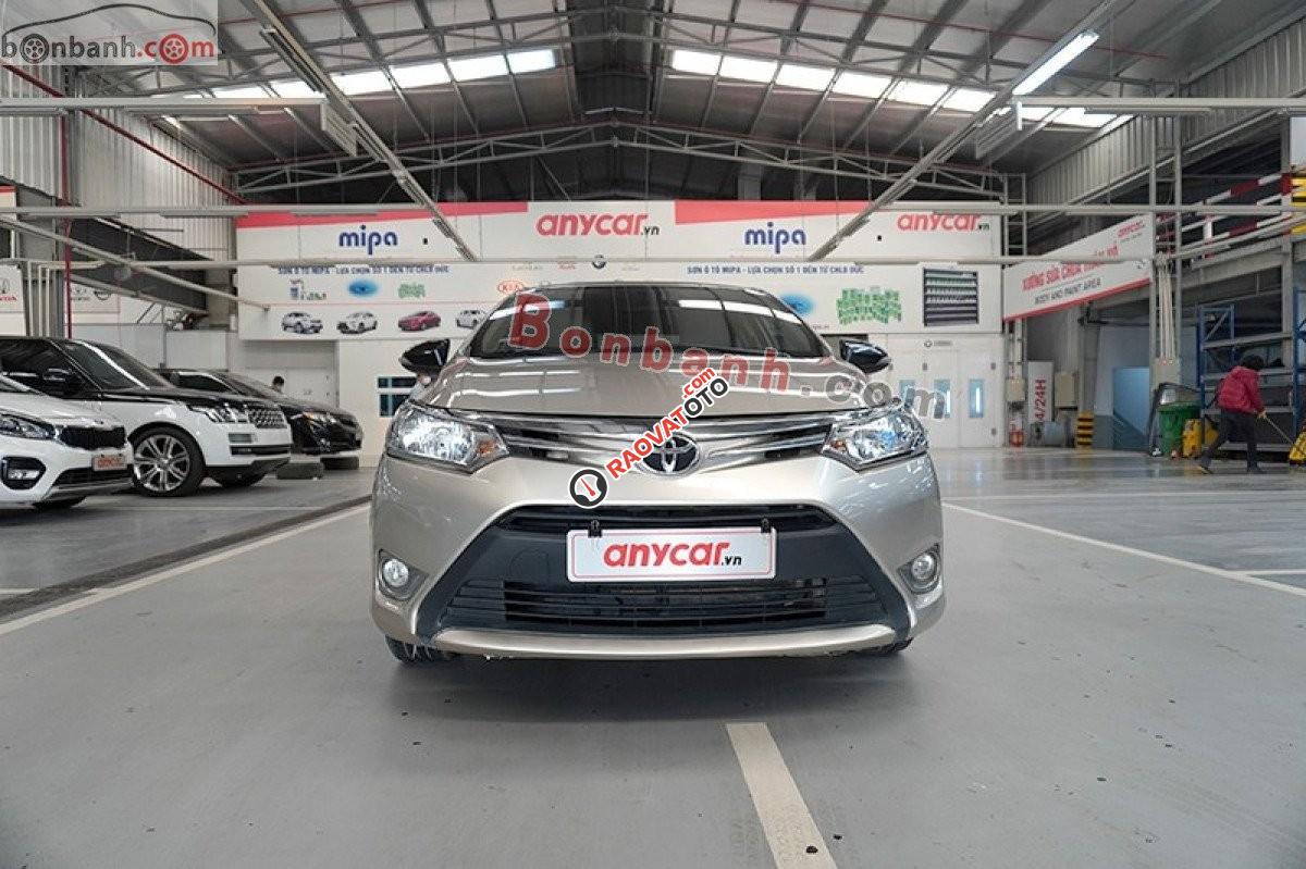 Bán Toyota Vios E 1.5MT sản xuất 2016, màu bạc-9