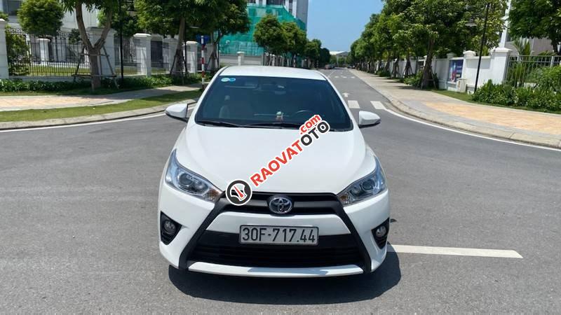 Cần bán Toyota Yaris 1.3G đời 2016, màu trắng, nhập khẩu chính chủ, 475tr-1