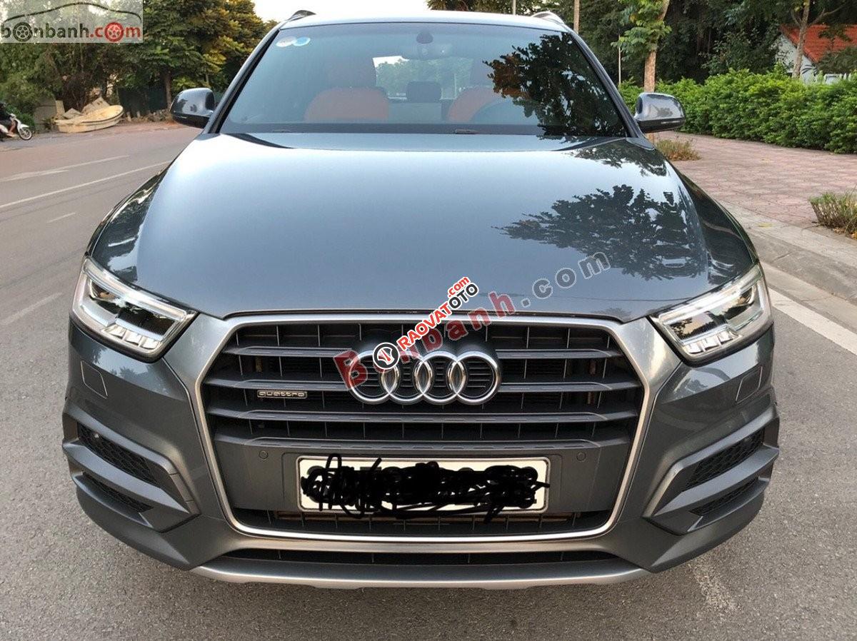 Cần bán lại xe Audi Q3 Exclusive 2018, màu xám, nhập khẩu như mới-0