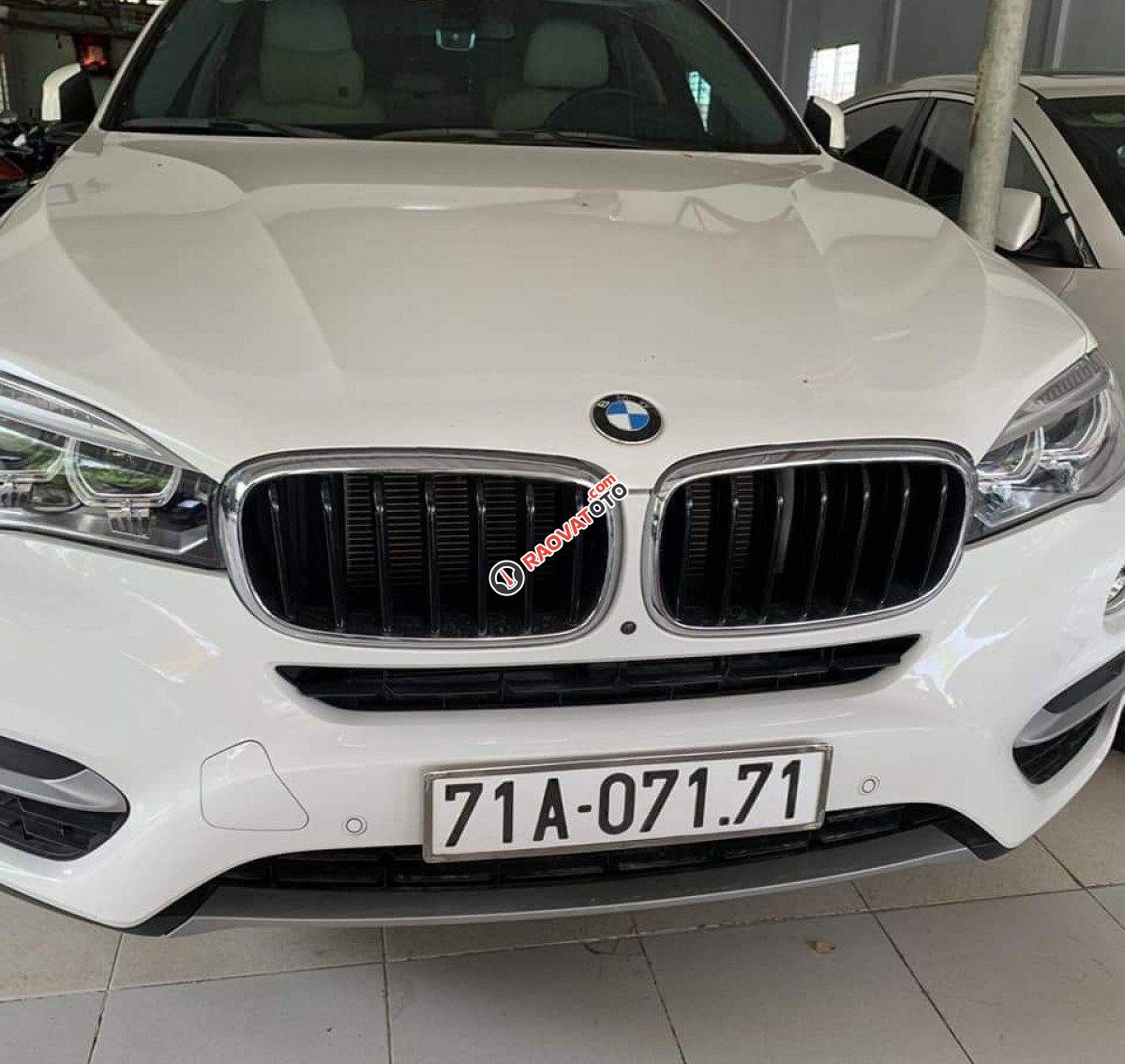 Cần bán BMW X6 năm sản xuất 2018, màu trắng, nhập khẩu-0