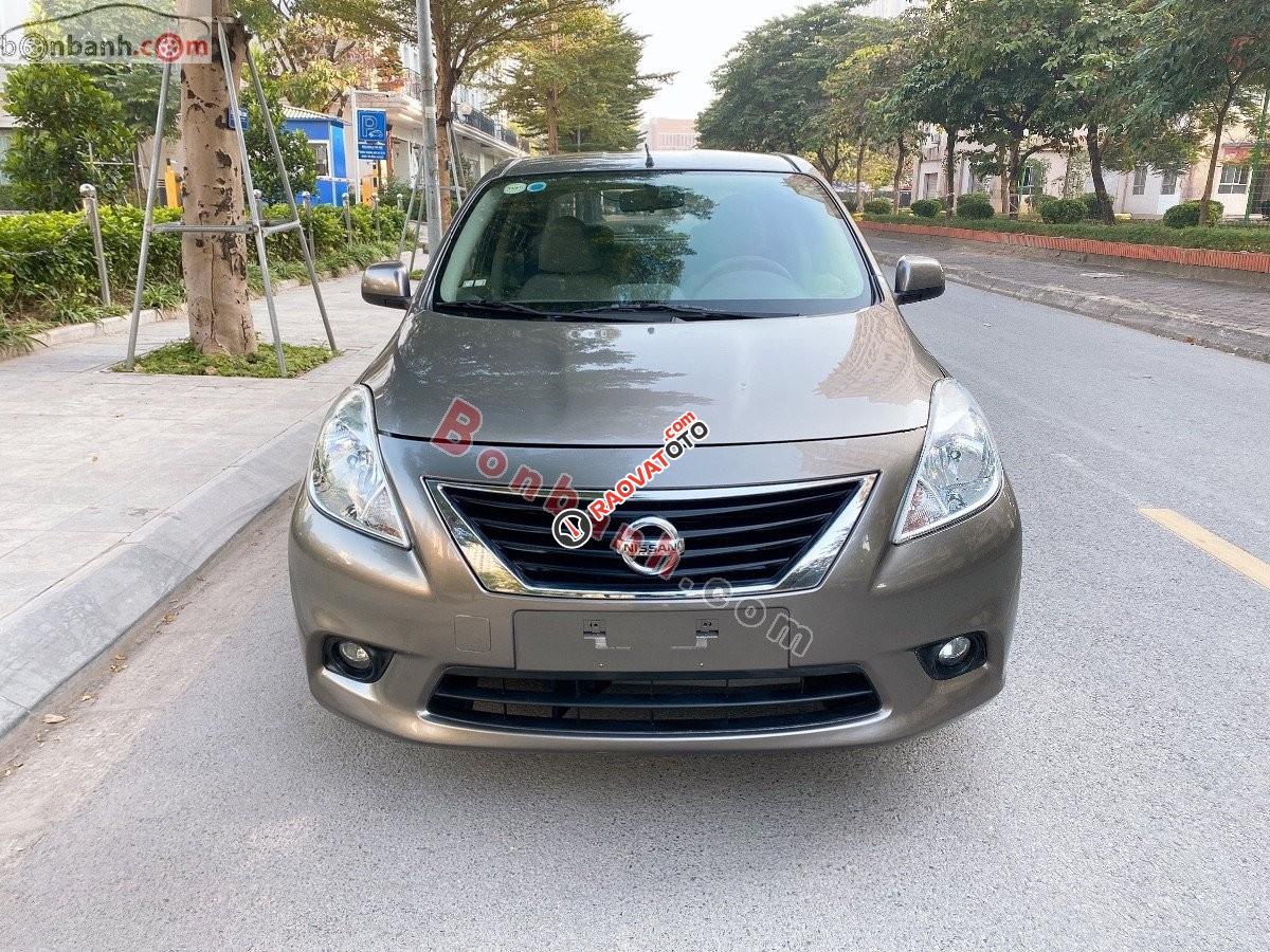 Bán xe Nissan Sunny 1.5MT sản xuất năm 2018, màu xám, 320tr-0