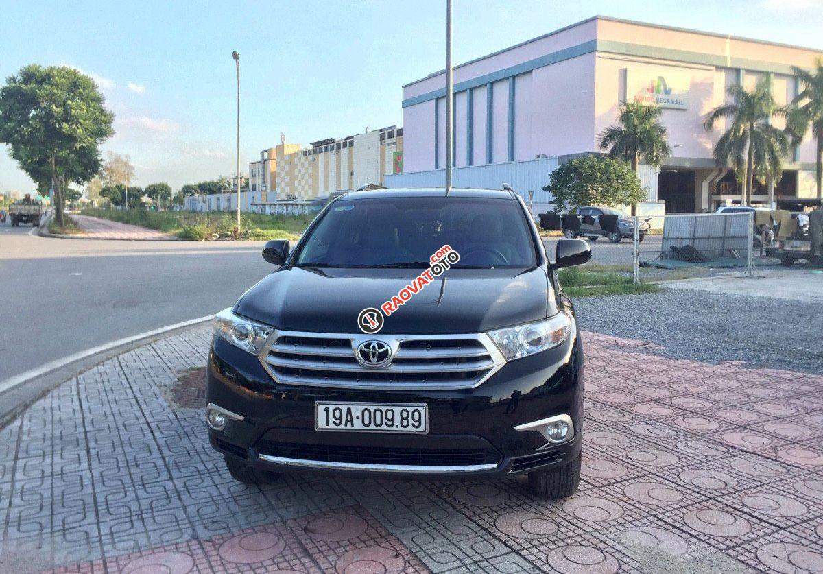 Bán ô tô Toyota Highlander SE sản xuất năm 2011, màu đen, nhập khẩu nguyên chiếc -0