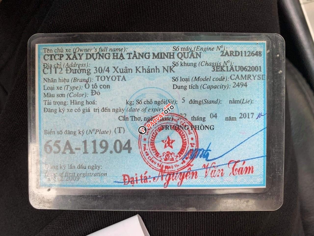 Xe Toyota Camry SE năm sản xuất 2009, giá tốt nhất, còn mới, liên hệ-8