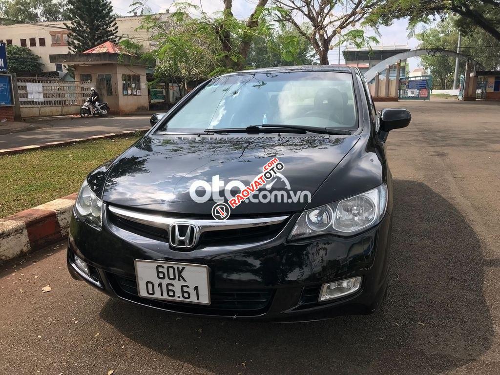 Cần bán Honda Civic AT sản xuất năm 2007, màu đen, nhập khẩu nguyên chiếc còn mới-0