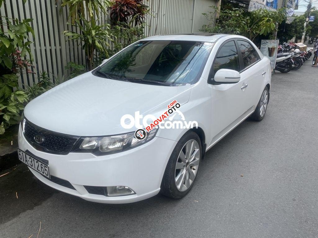 Cần bán lại xe Kia Forte 1.6AT đời 2012, màu trắng-0